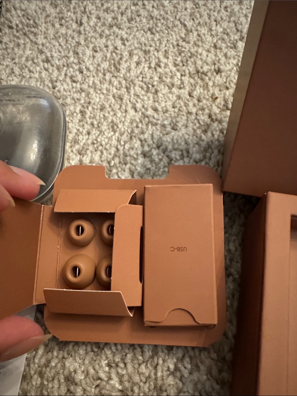 Beats by Dre Beats x Kim True Wireless Earbuds in Brown/Tan - Picture 5 of 14